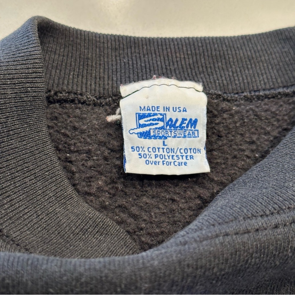Vintage 1994 Dallas Cowboys Super Bowl Salem Sportswear Sweatshirt Size Large - Picture 7 of 9